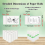 16 Rolls Mini Thermal Printer Paper, Including 6 S 8