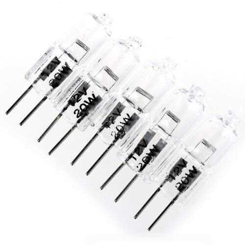 5 x G4 20W 12V Klar Halogen Kapsel Lampe Licht Bu 1