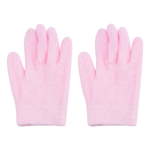 Hydraterende handschoenen met gelvoering, katoenen handschoen met E