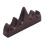 Kalligrafiepenseelhouder Chinese Rust Hout Five-Fi 3