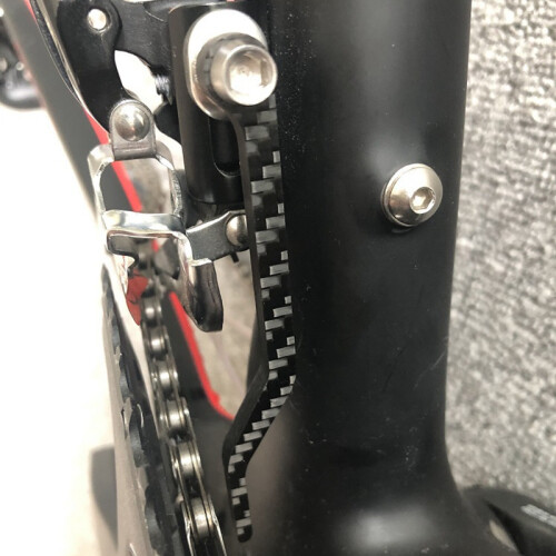 Carbon fietskettinggeleider fietsstabilisator met Ti 2