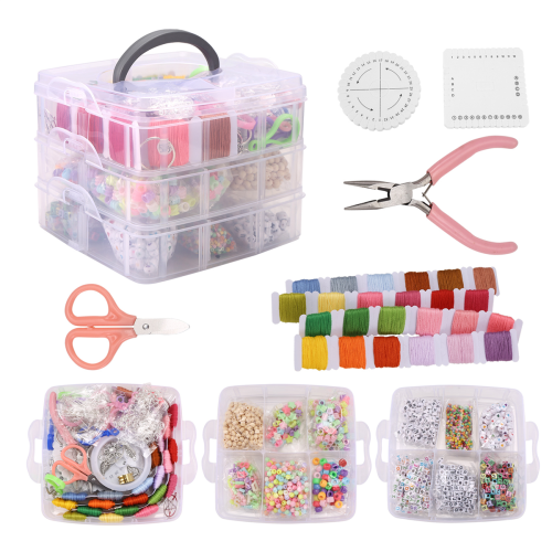 Kit de pulseiras da amizade em 12 estilos com fio