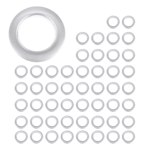 50 stuks gordijnringen, binnendiameter 43 mm