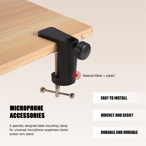 Heavy-Duty Metal Table Mounting Clamp for Micropho 2