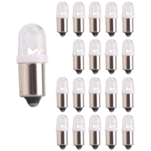 20 Stücke BA9S 1895 H6W 53 57 Bajonett-LED-Glühbirnen
