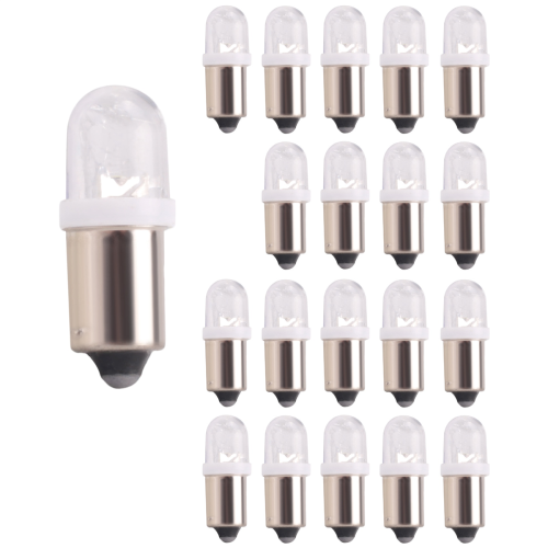 20 Stücke BA9S 1895 H6W 53 57 Bajonett-LED-Glühbirnen