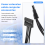 Cavo di alimentazione Molex Multi da IDE a 4 pin a 5 porte 9
