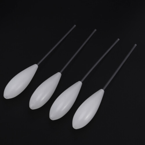 4 stuks acryl Bombarda visdobbers voor karper 2