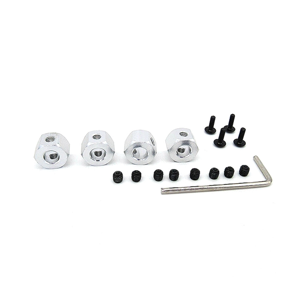 4Pcs 5Mm To 12Mm Metal Combiner Wheel Hub Hex Adap 4852206148330