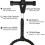 Kit de sangles d'ancrage pour corde de combat Fitness, robuste 4