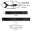 Kit de sangles d'ancrage pour corde de combat Fitness, robuste 10