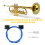 il set da 3 pezzi per tromba, trombone e soffiaggio degli ottoni 6