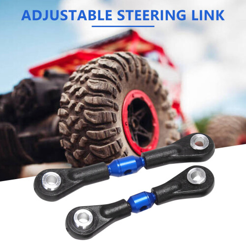 3Pcs Metall Spurstange Link Rod für Tamiya TT 2