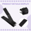 Black Nail Clippers Stainless Steel Super Nails an 9