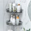 1 Pcs Wall-Mounted Triple-Cornered Storage Rack,Ba 4