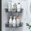 1 Pcs Wall-Mounted Triple-Cornered Storage Rack,Ba 5