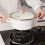 Suporte universal de ferro fundido para wok 3