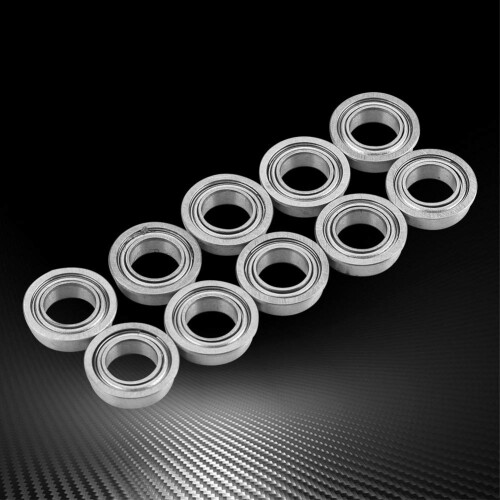 10 pièces à brides ID 6 mm OD 10 mm MF106ZZ Mini taille Sta 2