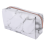 Estojo de lápis de papelaria de PU de mármore branco Makeu 10