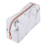Estojo de lápis de papelaria de PU de mármore branco Makeu 5