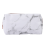 Estojo de lápis de papelaria de PU de mármore branco Makeu 11