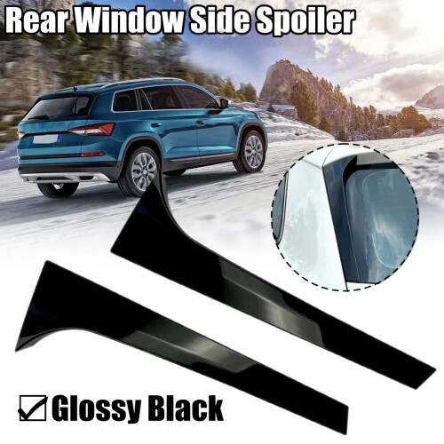 Pereche de spoilers verticale pentru geamul din spate, lateral - Canard Split 2