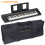 Bolsa para teclado eletrônico de piano portátil com 61 teclas 5