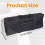 Bolsa para teclado eletrônico de piano portátil com 61 teclas 10