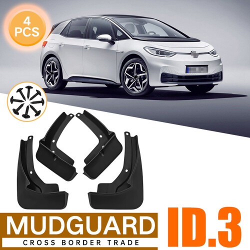 4Pcs Car Mud Flaps for ID.3 ID3 2021 Mudguards Gua 2