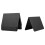 12 mini placas de quadro negro 4x3 polegadas, giz pequeno S 2