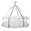 2-Tier Sweater Drying Rack Hanging Clothes Dryer L 1