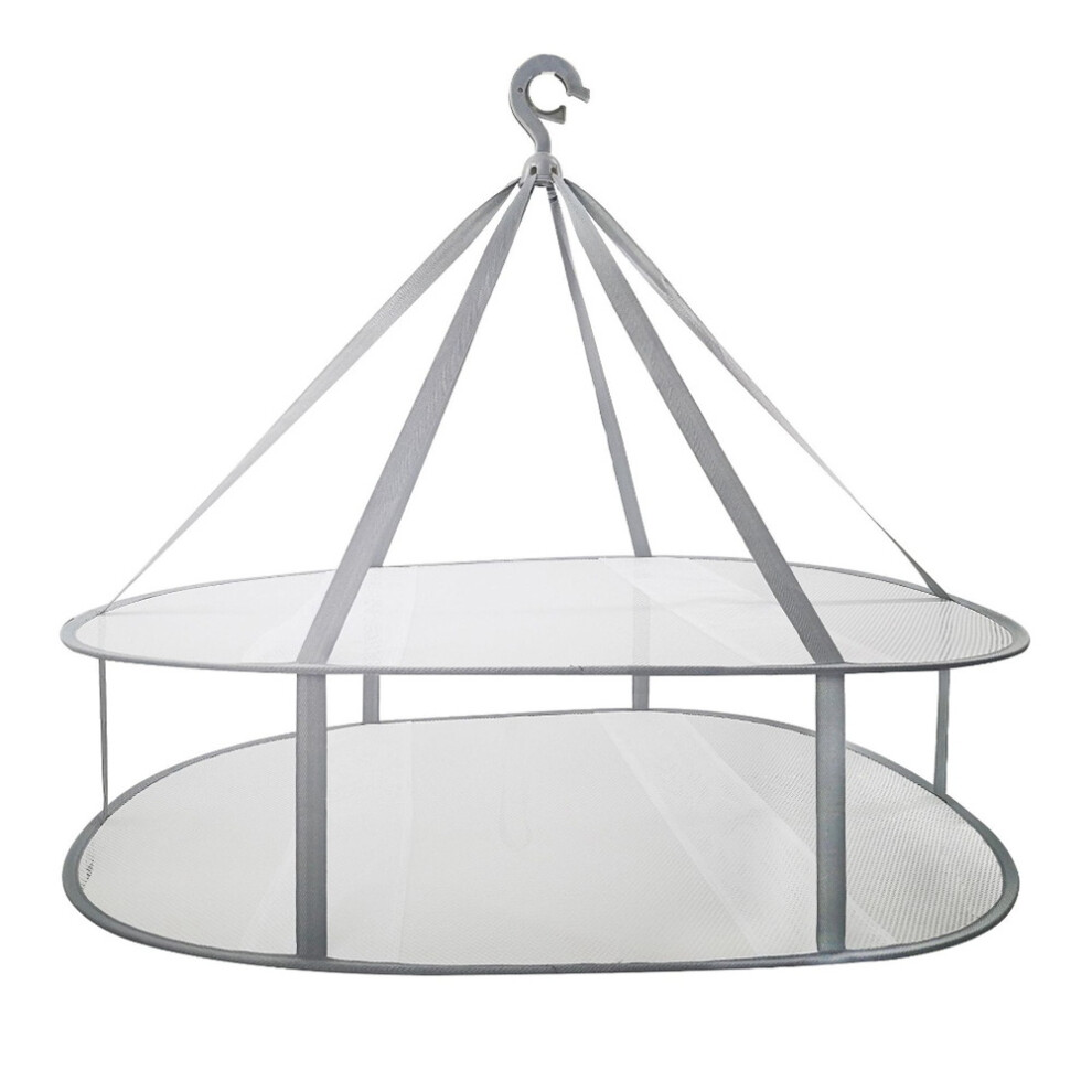 Semoic 2-Tier Sweater Drying Rack Hanging Clothes Dryer L