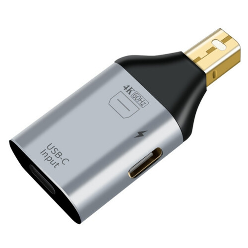USB C Adapter Type-C Female to -Compatible DP Mini 1