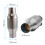 2Pcs 2.5inch Spun Universal Catalytic Converter Hi 3