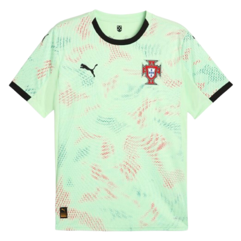 Puma (Xxl) 2025-2026 Portugal Womens Team Away Shirt (Unisex) Red/Green