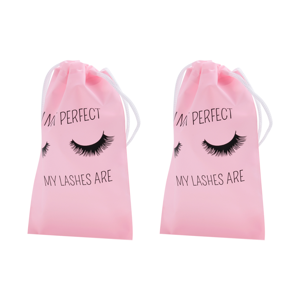 Semoic 50Pcs Lash Aftercare Bags Eyelash Packaging Plasti