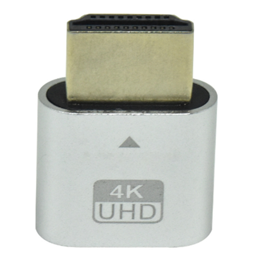 HDMI-compatibele 4K Dummy Plug met LED-lampje voor G
