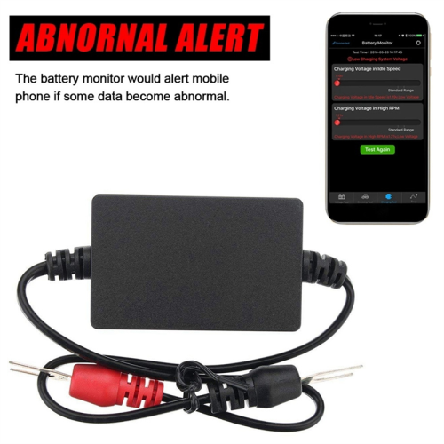 BM2 Batterimonitor Tester 12V Bluetooth 4.0 Bil A 2