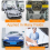 BM2 Batterimonitor Tester 12V Bluetooth 4.0 Bil A 9
