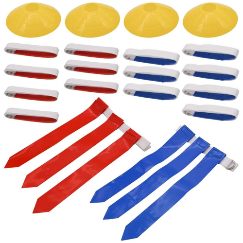 Flag Football Set,14 Player Belts and Flags Set, B