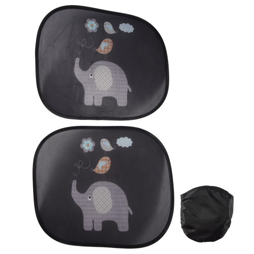 Protetor solar para carro Baby com proteção UV, janela para 2