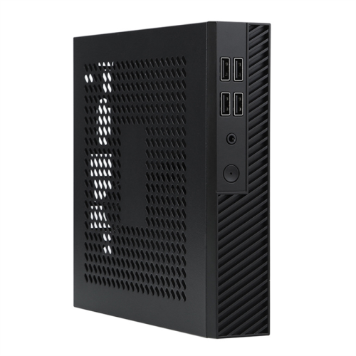 DX01 Tunnt Mini-ITX-datorchassi för skrivbord Thin H 2