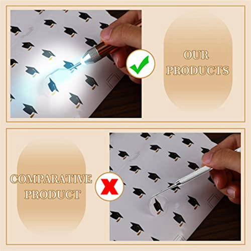 Set di 3 strumenti per diserbo in vinile con luce LED P 2
