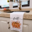 Set van 2 herfstkeukendoeken, oranje pompoen 6