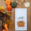 Set van 2 herfstkeukendoeken, oranje pompoen 7