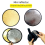 Photography Reflector 2-in-1 Gold Silver Foldable 5