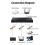 10G SFP+ modul 10GbE kobber SFP-moduler optisk P 8