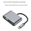 Type-C 4-i-1 Dockingstation Multifunktionshub U 3