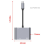 Type-C 4-i-1 Dockingstation Multifunktionshub U 8