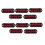 10 stk 12V-24V 4 LED bil side markerlys blinklys 1